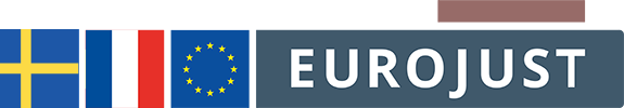 SW, FR and Eurojust logo