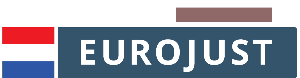 Flag of NL, Eurojust logo