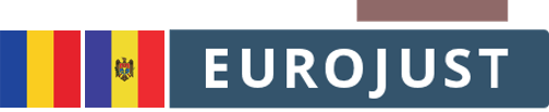 RO, MOL flags, Eurojust logo