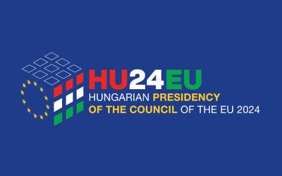 Hungarian 2024 presidency logo