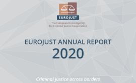 Cover of the Eurojust Annual Report 2020