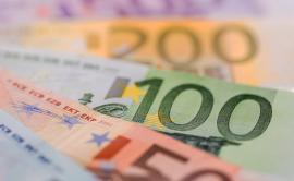 Euro banknotes