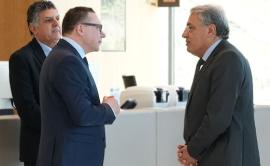 Mr Henri Khoury Minister of Justice Lebanon